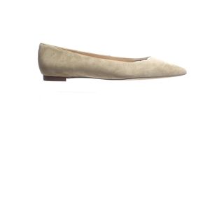 Sam Edelman Womens Sally Oatmeal Suede Ballet Flats Size 7.5 Medium (B  M)